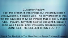 Prismacolor Magic Rub Vinyl Drafting Erasers,    12-Pack (73201) Review