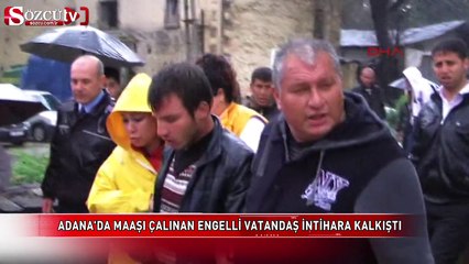 Descargar video: Maaşı çalınan engelli intihara kalkıştı