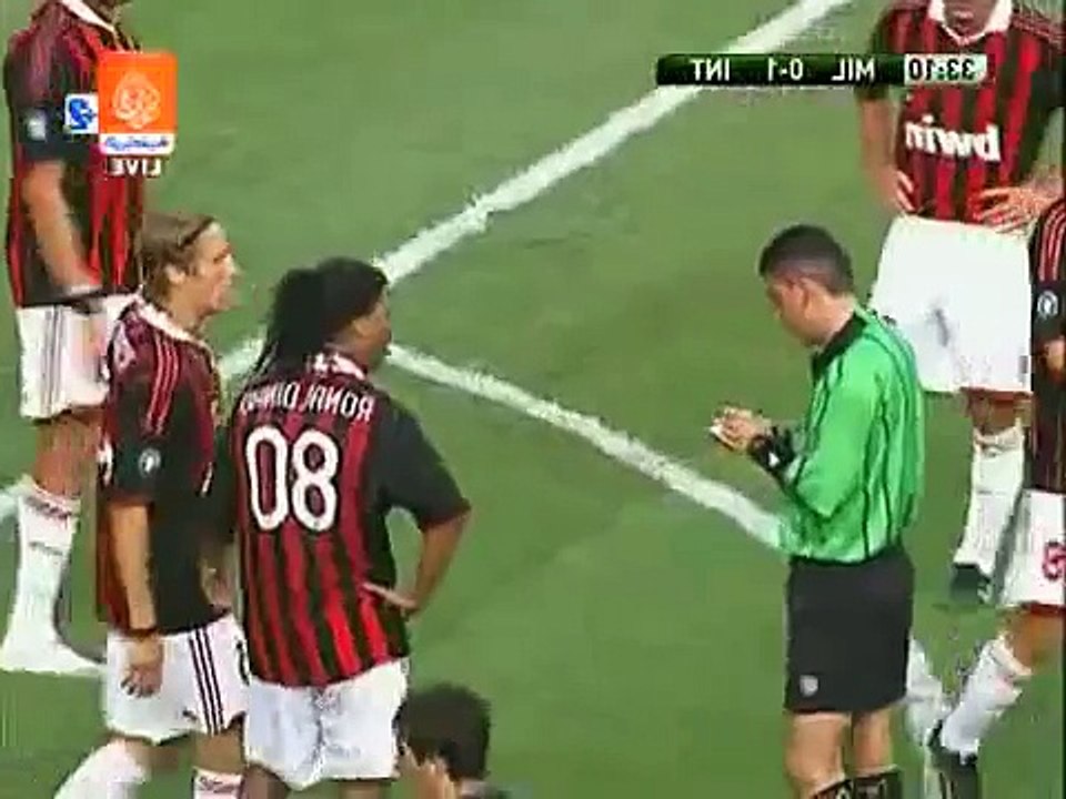 Ronaldinho Funny Red Card