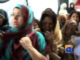 Funeral prayers of MQM worker Waqas Shah offered-Geo Reports-12 Mar 2015