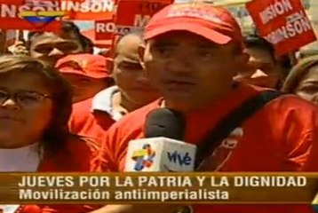 Así fue la concentración "antiimperialista" en Plaza Venezuela #12M