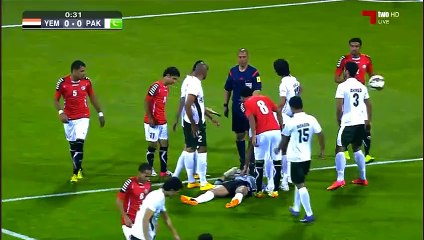 1st Half Yemen vs. Pakistan World Cup 2018 Qualifier