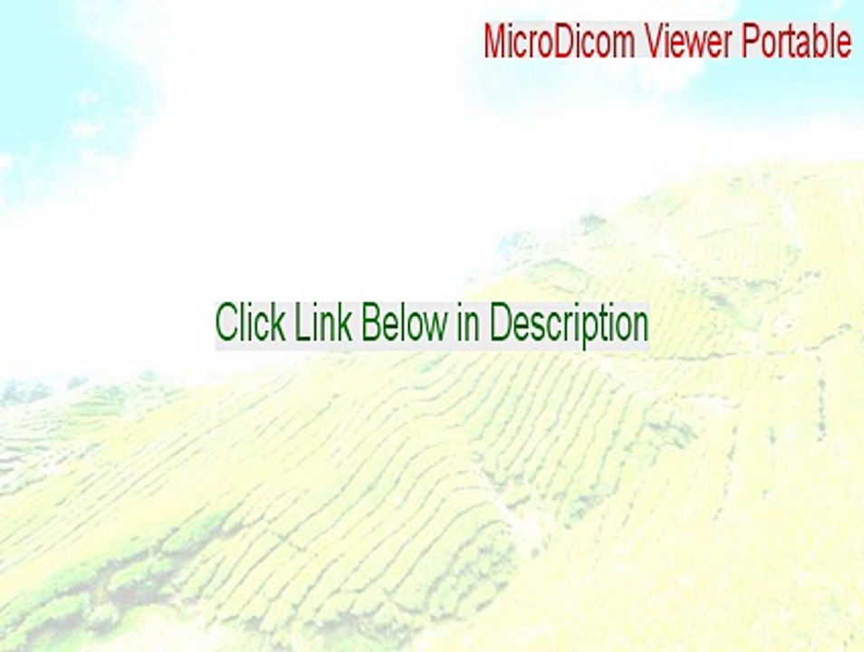 MicroDicom Viewer Portable (64-bit) Full - Instant Download