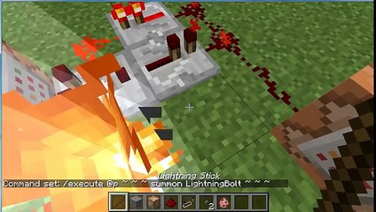 Minecraft 1.8: How to make a lightning stick (No mods)