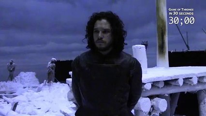 Elenco de Juego de Tronos intenta resumir la trama de la serie en 30 segundos