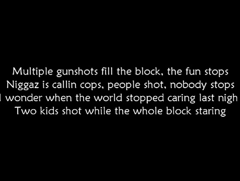 2Pac - Starin' Through My Rear view (Lyrics)