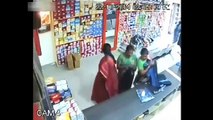 OMG!!! Indian Women Stealing Clothes Under Their Skirts - How is it Possible ?