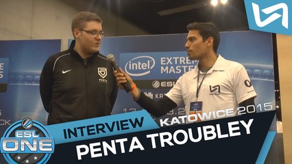 ESL One Katowice : Interview avec Troubley de Penta