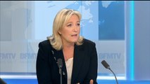 Départementales: Marine Le Pen dénonce une campagne basée sur le 