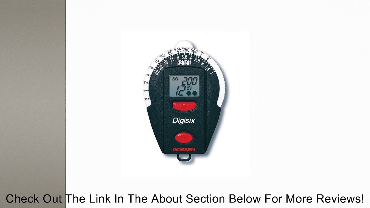 Gossen Digisix GO 4006 Digital / Analog Exposure Meter Review