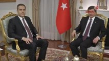 Başbakan Davutoğlu, MİT Müsteşarı Fidan ve Genelkurmay Başkanı Özel'i Kabul Etti