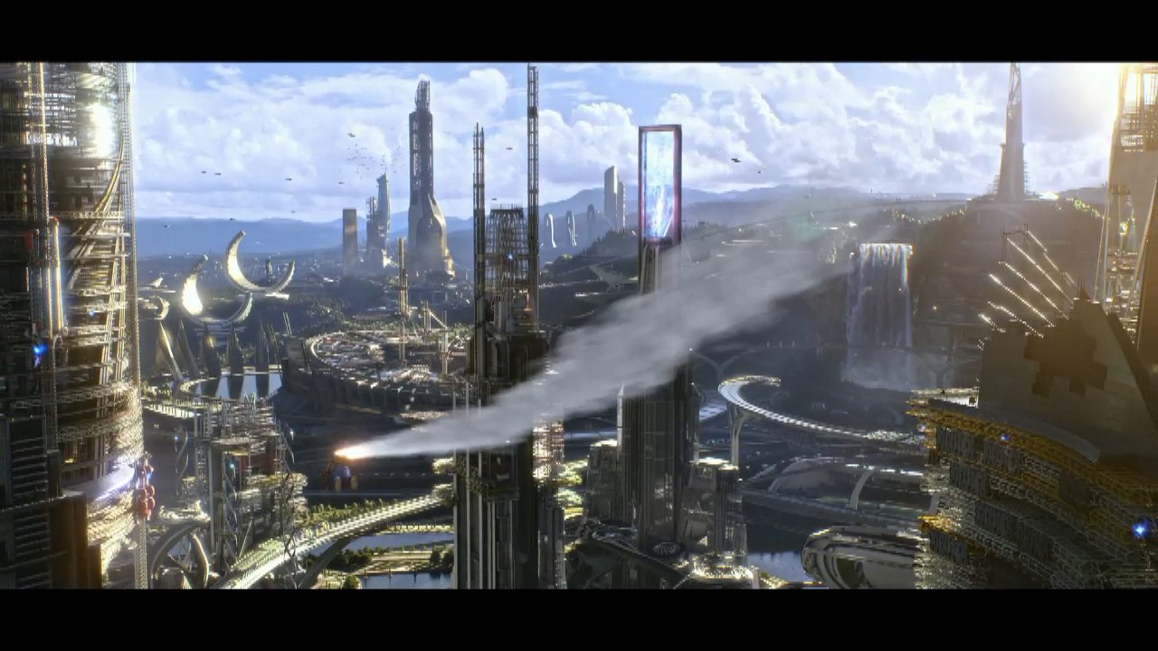 George Clooney, Britt Robertson, Hugh Laurie In 'Tomorrowland' Trailer 2