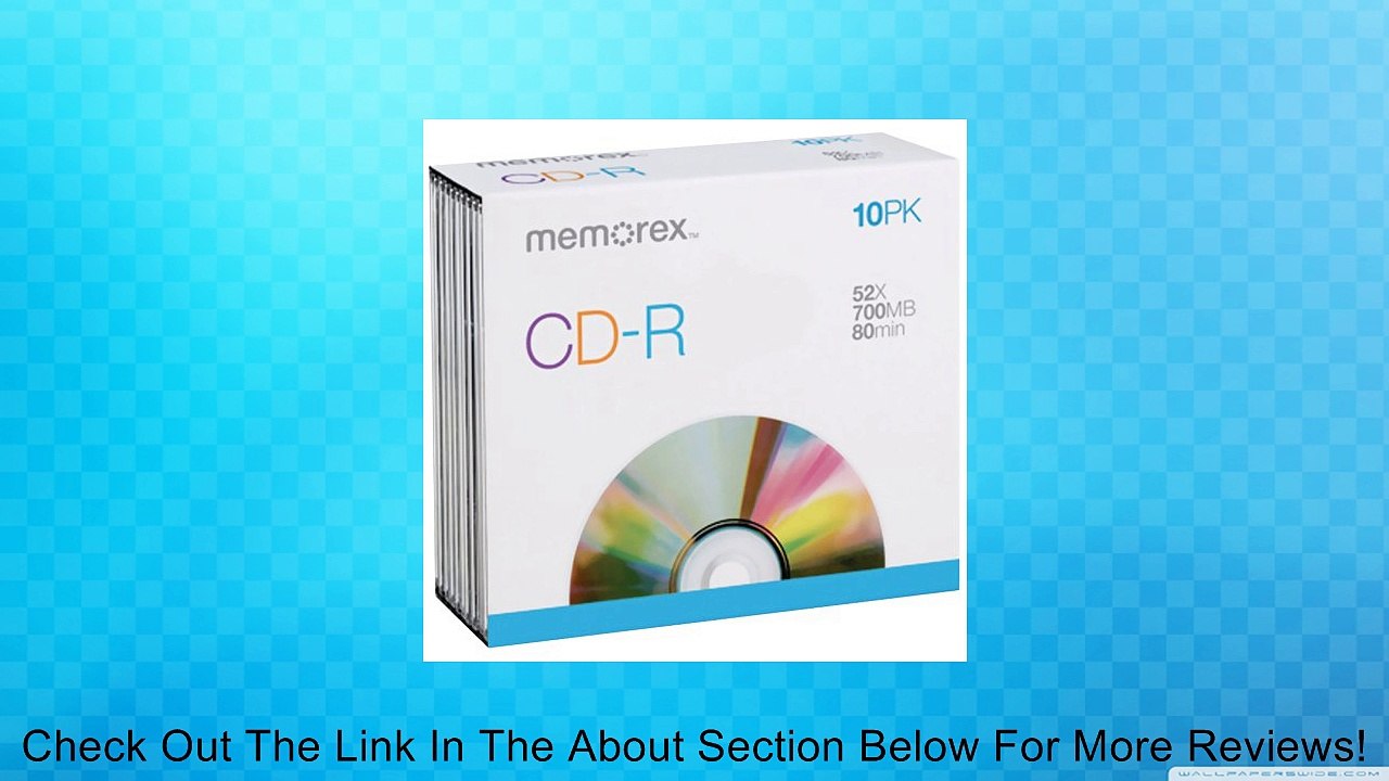 Memorex 700MB 52x CD-R (10 -Pack) Review