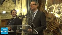 Remise de médaille de la ville de Troyes à Jean Tirole