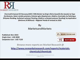 Worldwide Chemical Enhanced Oil Recovery Market to Reach $150.35 Million by 2019