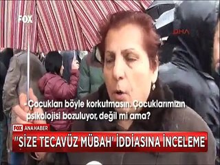 Öğrencilere 'Size tecavüz mübah' diyen kadın öğretmeni veliler protesto etti