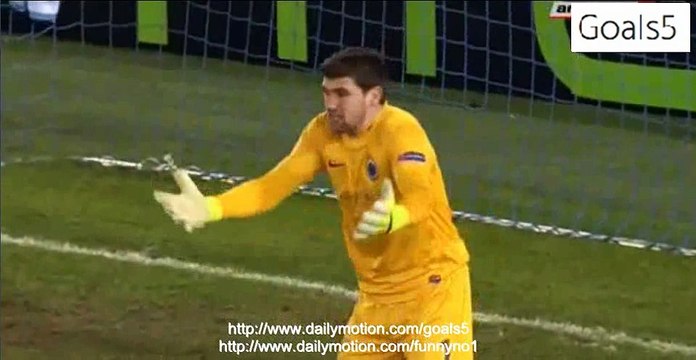 Gokhan Tore Goal Club Brugge 0 - 1 Besiktas Europa League 12-3-2015