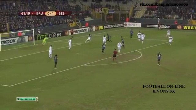 Club Brugge 2 - 1 Besiktas All Goals and Full Highlights 12/03/2015 - Europa League