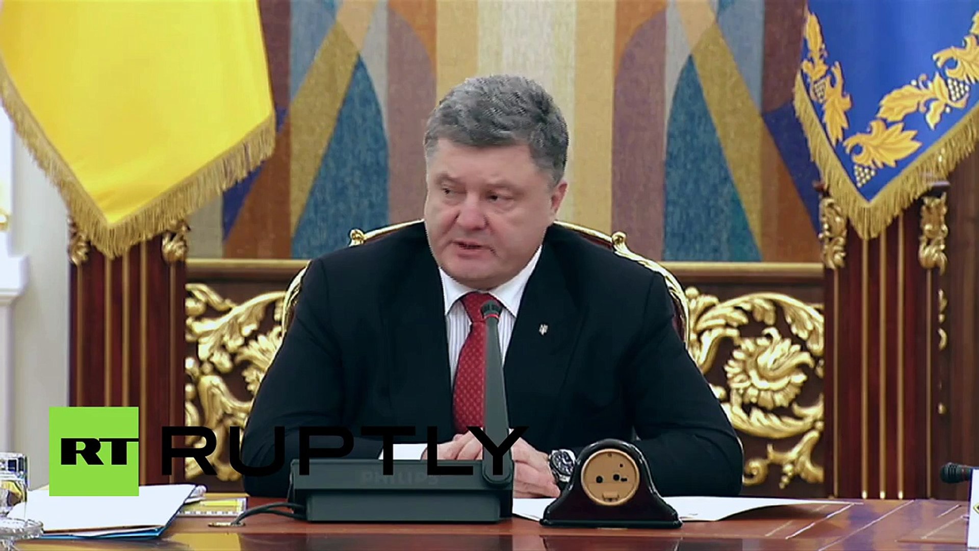 ⁣Ukraine: NATO involved in training Ukrainian military, says Poroshenko