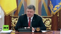 Ukraine: NATO involved in training Ukrainian military, says Poroshenko