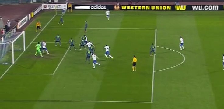 Goal Kuranyi K. - Napoli 0 - 1 Dynamo Moscow - Europa League - Play Offs - 12/03/2015
