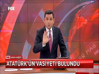 Atatürk'ün kayıp vasiyeti bulundu Oltan Sungurlu 'İyi baksınlar demiştim'
