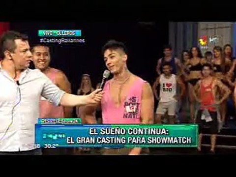 Pronto.com.ar - El concursante del casting de bailarines que conmovió al jurado