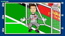 Man Utd vs Liverpool 3-0 DAY 15 (Rooney Mata Van Persie goals highlights 14.12.15 Football Cartoon) (2)