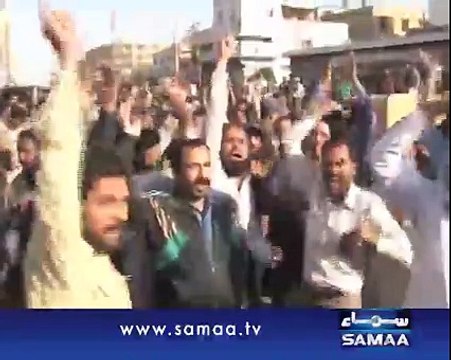 The MQM leaders accused the rangers of killing Waqas Shah, who was killed during protest following rangers operation at Nine Zero