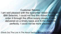 Nu-kote Model B41 Nylon Typewriter Ribbon Review