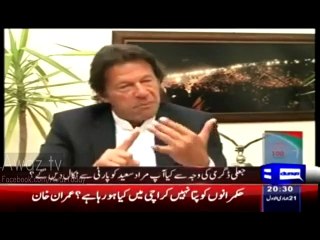 Murad Saeed's Fake Degree is conspiracy of ANP with that university which i will EXPOSE soon - Imran Khan