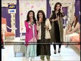 Desi Justin Babies in ARY Morning Show