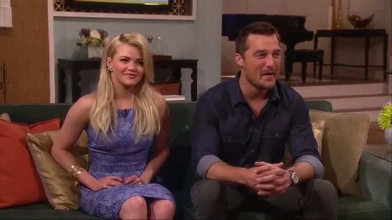 Chris Soules & Witney Carson On Access Hollywood
