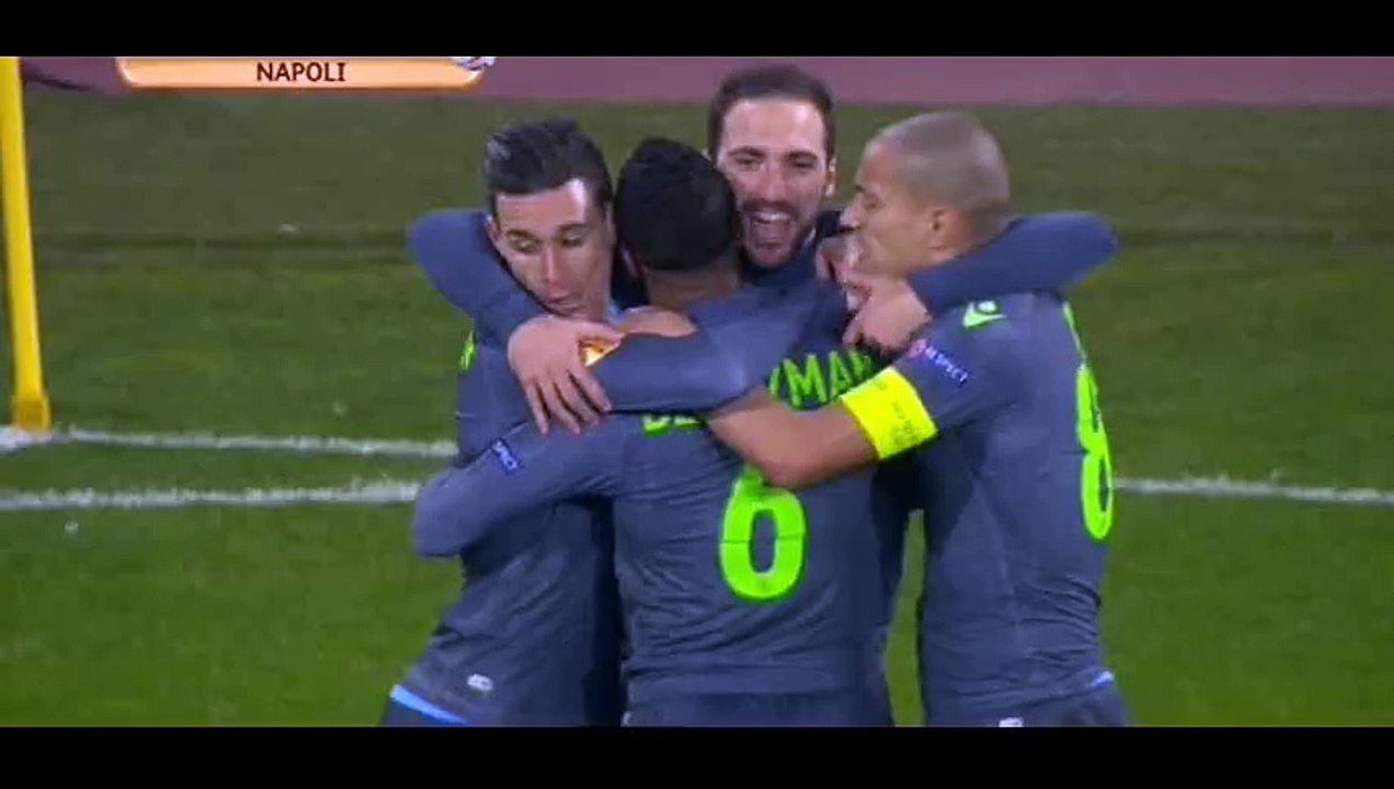 Goal Higuain - Napoli 3-1 Dynamo Moscow - 12-03-2015
