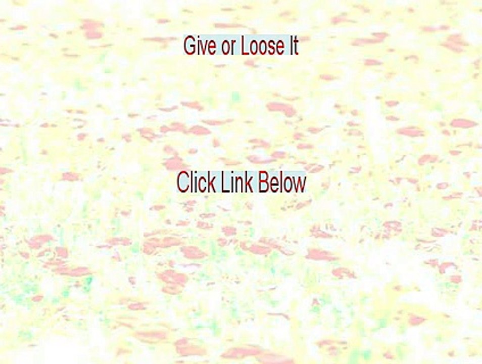 Give or Loose It Free PDF [give it up or turn it loose james brown 2015]