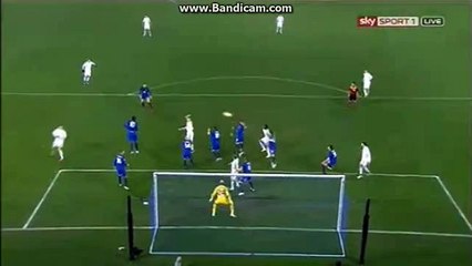 Great Shoot from Vitaliy Buyalskyy during Everton vs Dynamo Kyiv 0-1 Europe League 12.03.2015