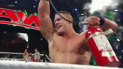 John Cena vs Alberto Del Rio. Miracle on 34th Street Fight Raw