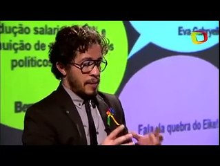 Jean Wyllys mostra ter talento para comédia