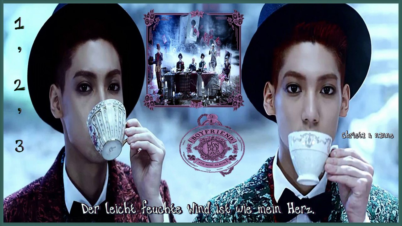 Boyfriend -  1, 2, 3 k-pop [german Sub] 4th Mini Album- Boyfriend in Wonderland