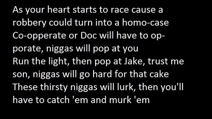 50 Cent- In My Hood-Lyrics on Screen