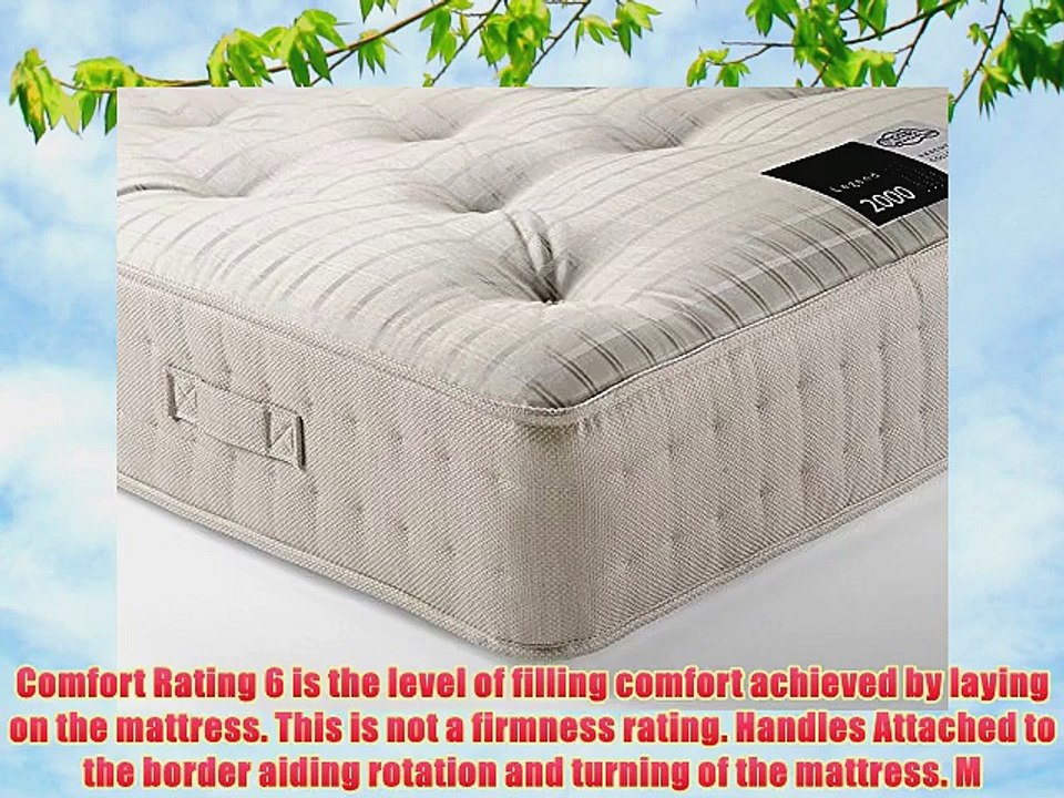 Snuggle Beds New Legend Ortho 2000 3' Single Mattress