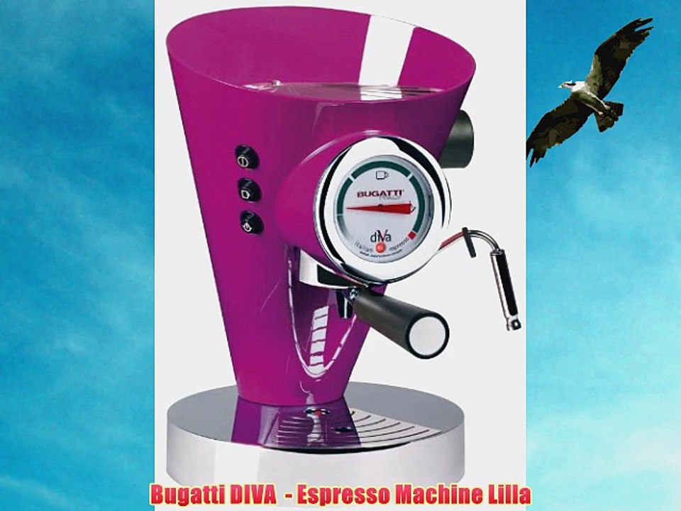 Bugatti DIVA  - Espresso Machine Lilla
