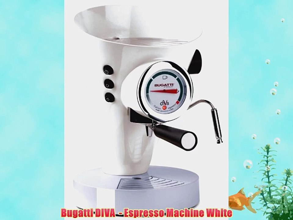Bugatti DIVA  - Espresso Machine White