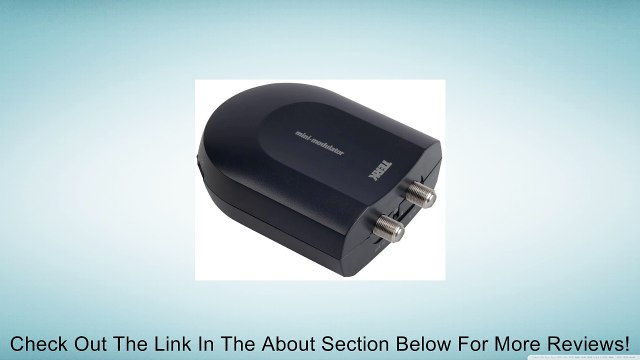 Terk MINI RF Modulator, Compact Review