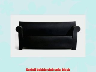 Kartell bubble club sofa black
