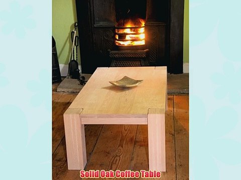 Solid Oak Coffee Table