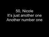 Nicole Scherzinger - Right There ft 50 Cent [LYRICS]