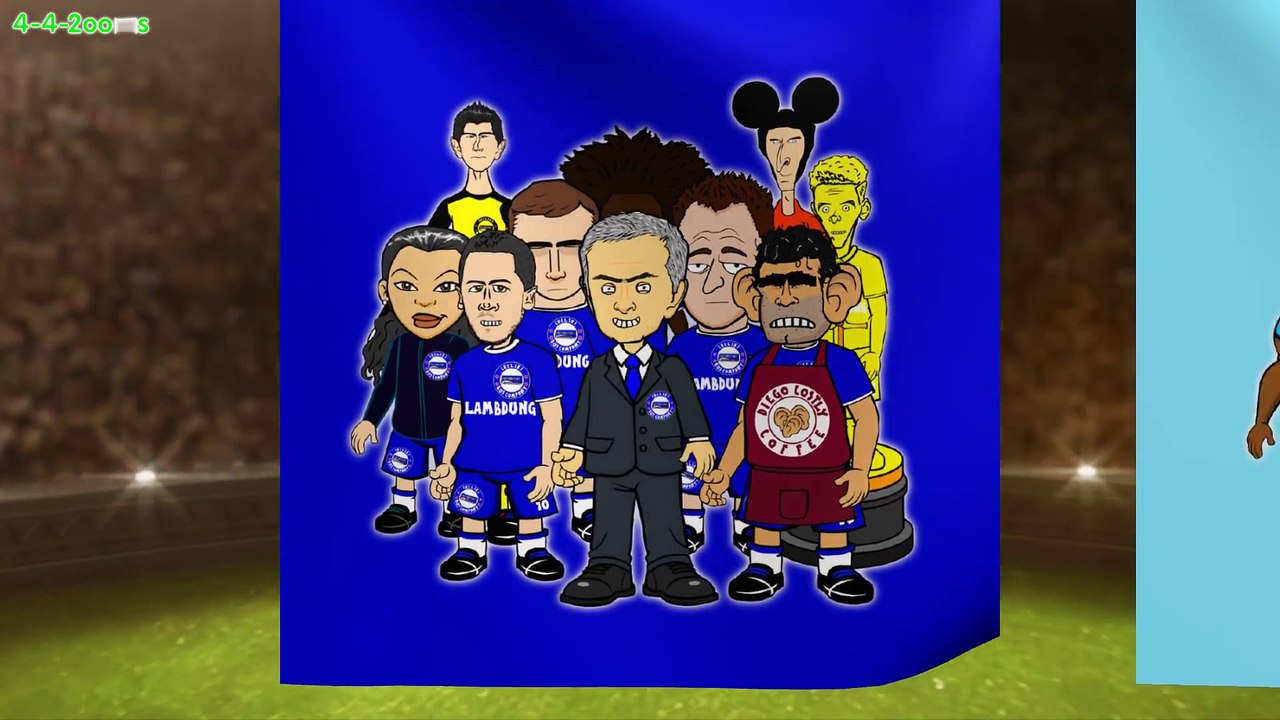 PSG vs CHELSEA! Luiz cheats Chelski Bus crashes Cavani crippled! (Champions League Football Cartoon)