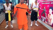 Kung-fu -11 India Shaolin Temple Forms Wushu Warrior Monk Taolu Training Tutorial AP Fitness