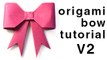 Origami - paper bow/ribbon Version 2